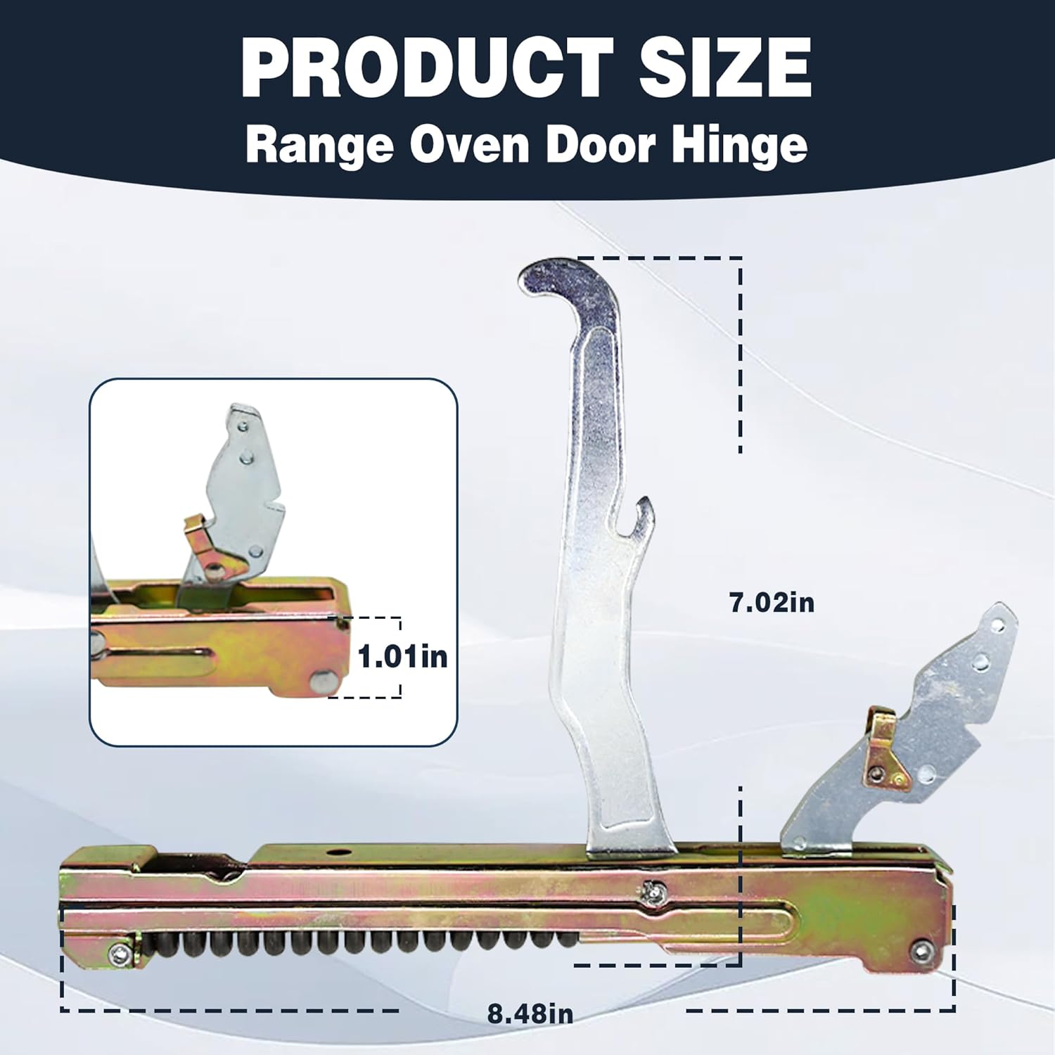 00414511 Cosamatcozon Upgraded Range Oven Door Hinge (2 Sets) Part# 00414511 - Compatible with Some Thermador and Bosch Ranges or Ovens