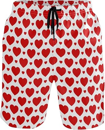 visesunny Mens Novelty Beach Shorts Quick Dry Swimwear Sports Running Swim Board Shorts Bathing Suits