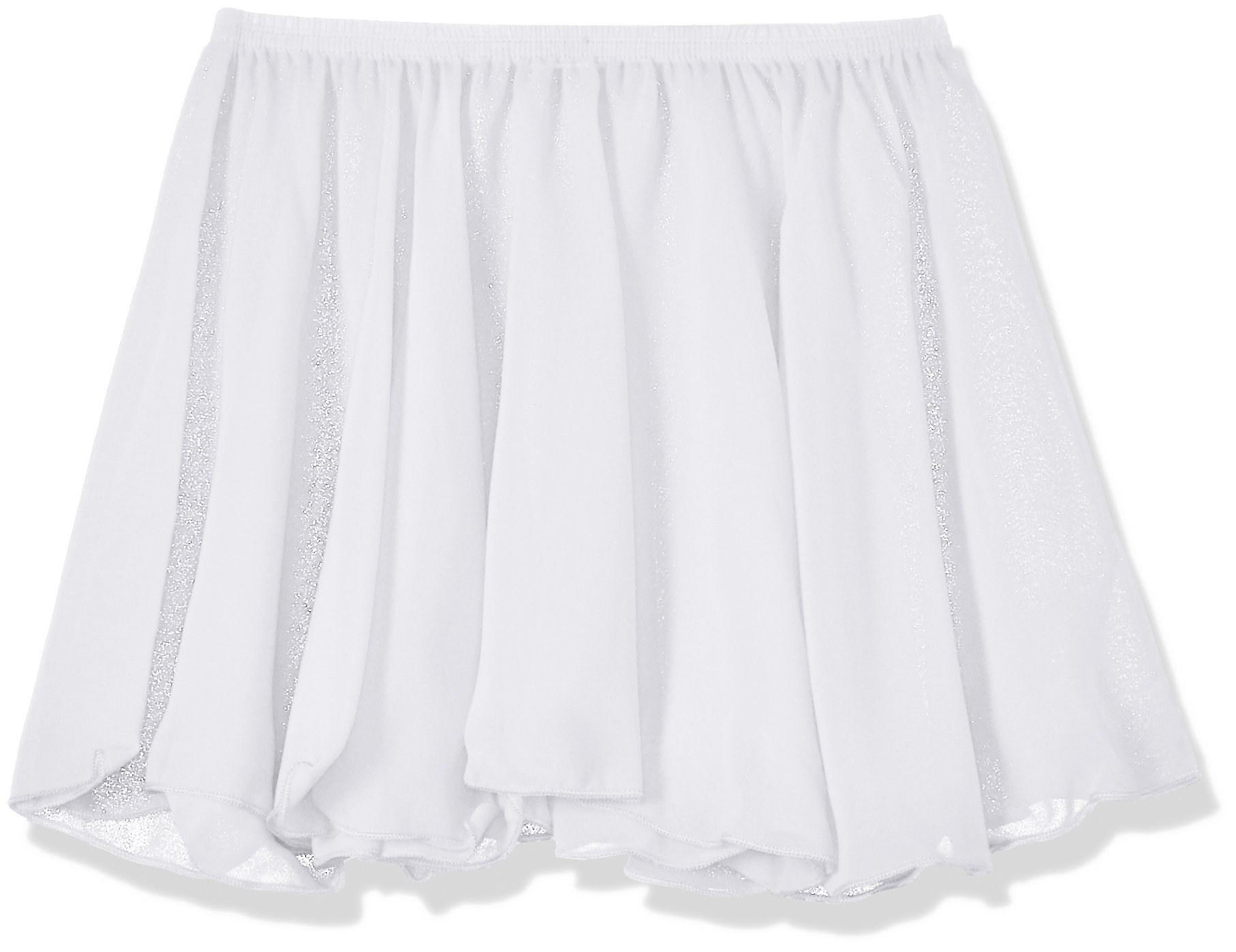 Capezio Women's 11152c Pull On Skirt, White, M UK