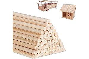 25PCS Dowel Rods for Crafts and DIY Projects
