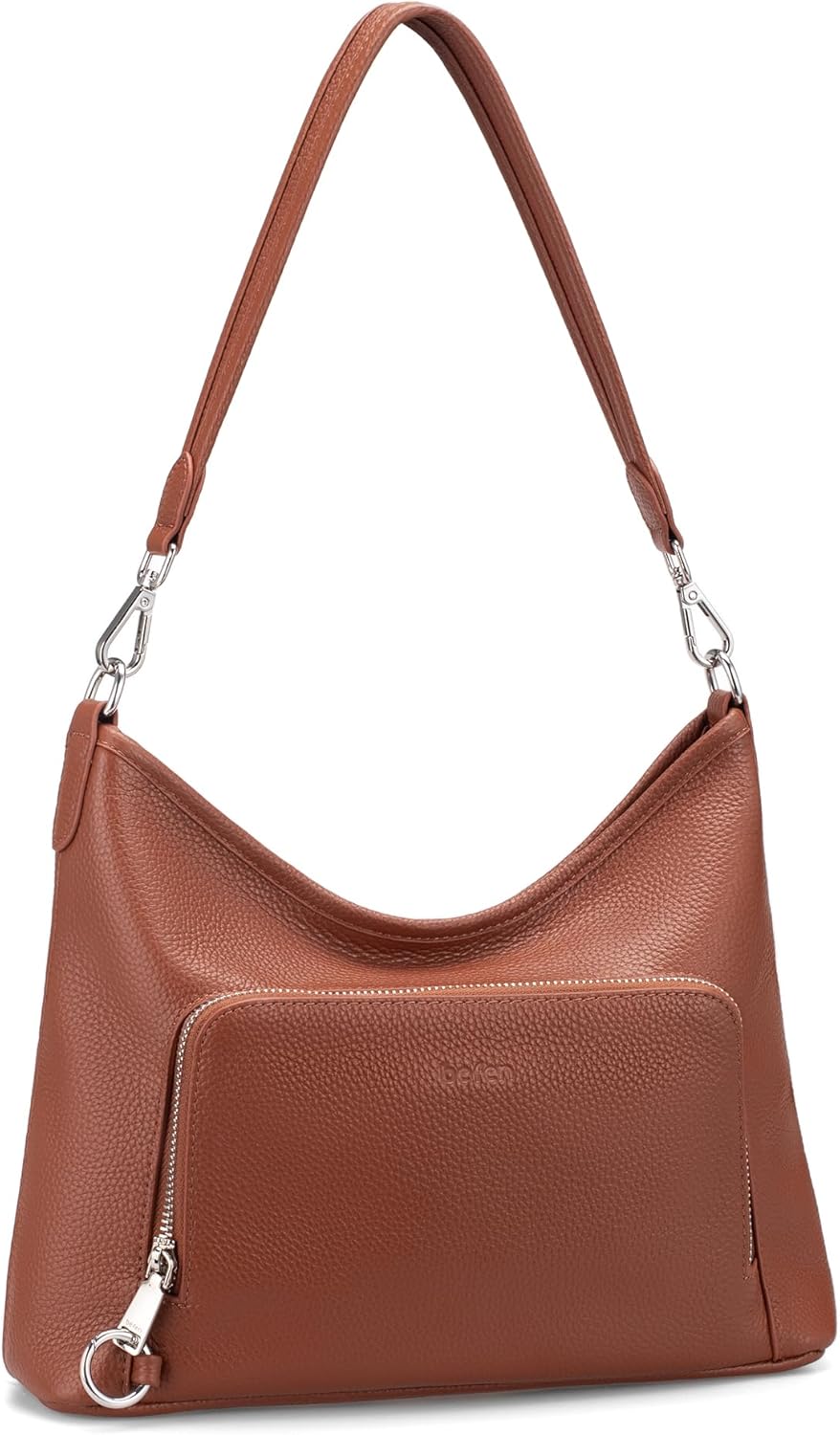 befen Genuine Leather Hobo Bag Purses for Women, Anti Theft Built in RFID Wallet Crossbody Bag Shoulder Handbags - Image 9