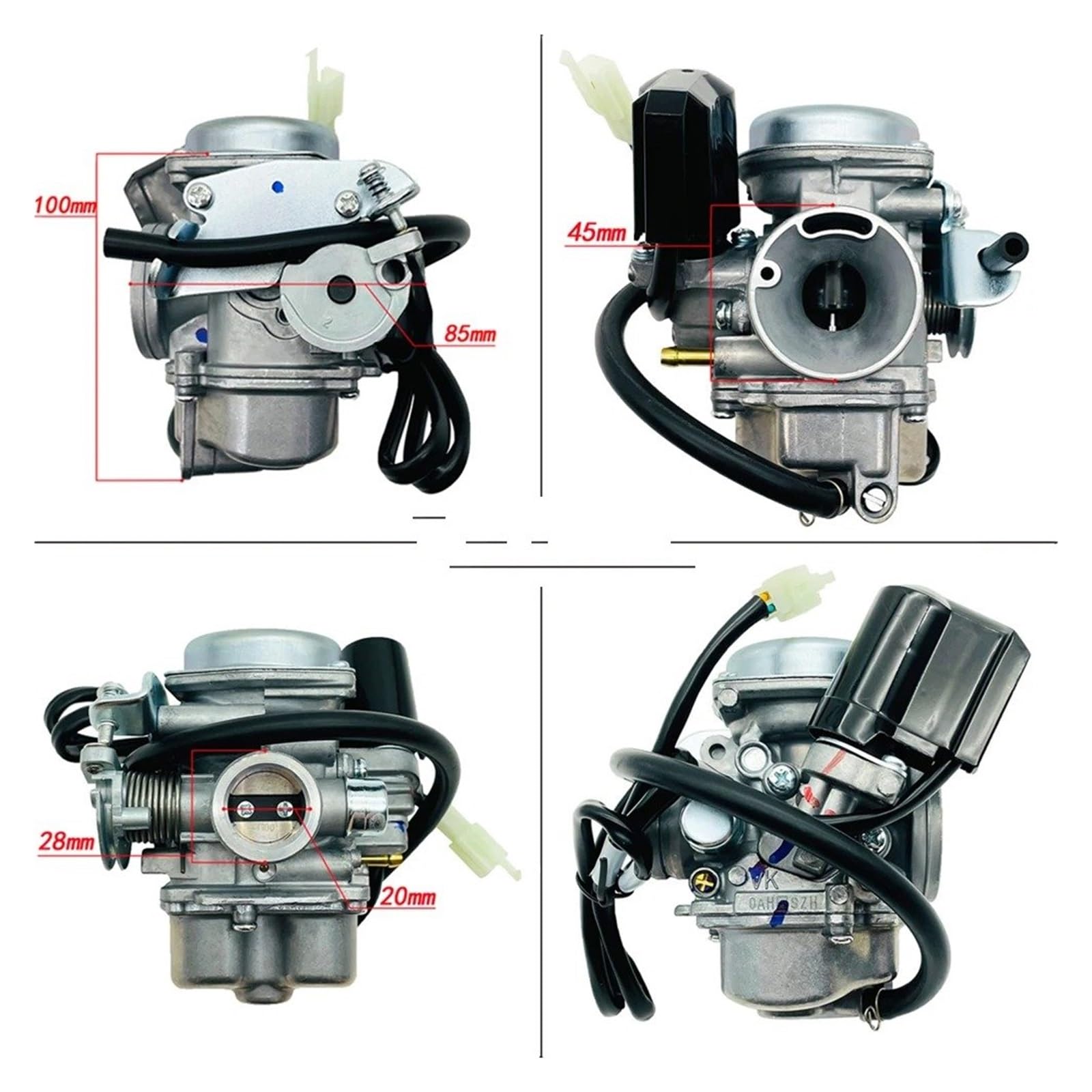 Motosierra Carburador Carburador Para Wh100 Para Lead 100 4T 100Cc Para Pd20J Piezas De Motor Motocicleta Combustible Para Scooter