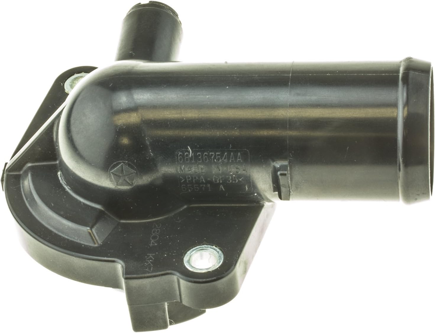 Motorad 928-203 Housing Thermostat Engine Coolant Thermostat Housing Assembly Fits Jeep Cherokee 14–22 Dodge Ram ProMaster 1500 15–21 2500 15–21 3500 15–21 Chrysler 200 15–17 Fiat 500 16 68136754AA