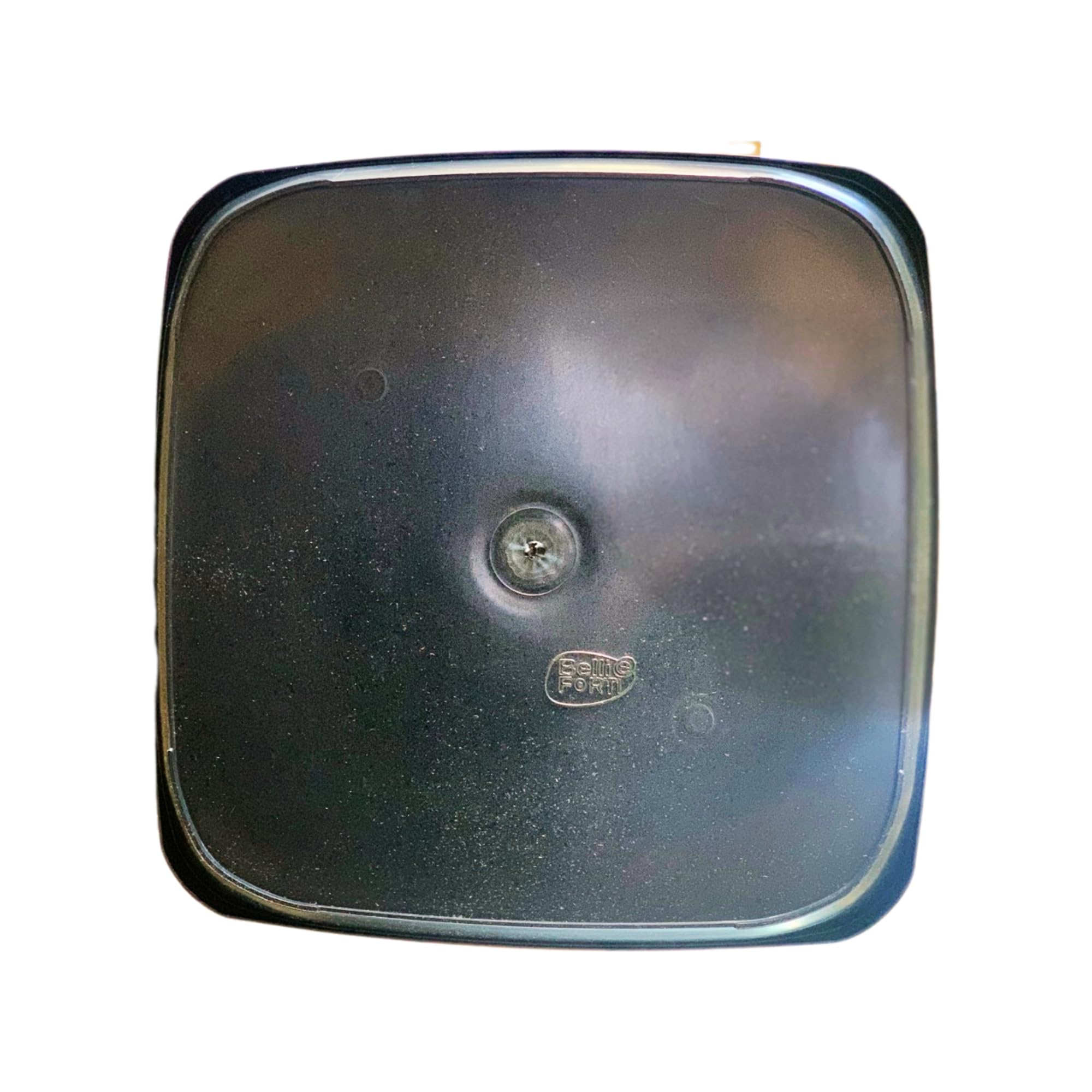 Belli e Forti Set 4 Pattumiere Per La Raccolta Differenziata 50L: Plastica, Nero Con Cop. Giallo + Vetro, Nero Con Cop. Verde + Carta, Nero Con Cop. Blu + Indifferenziata, nero con coperchio Grigio
