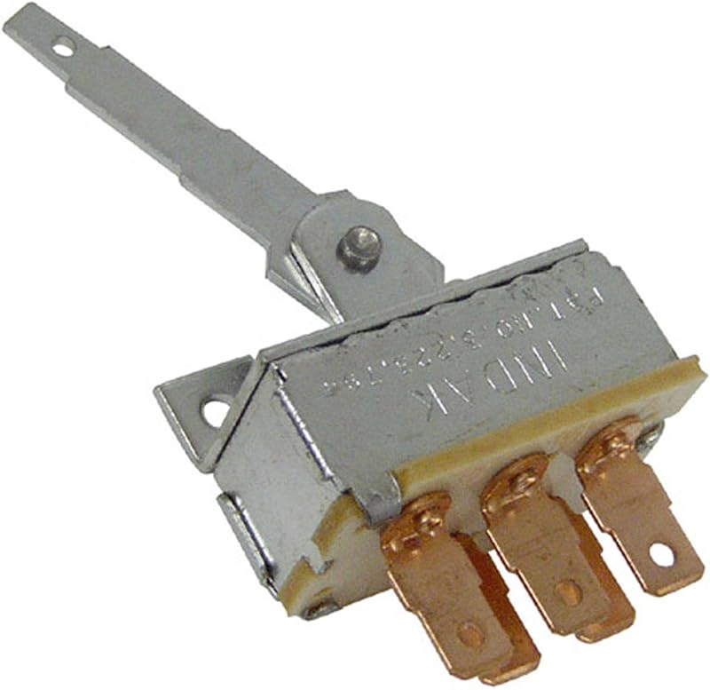 Interruptor de controle do ventilador do ar-condicionado UAC SW 2500C, prata