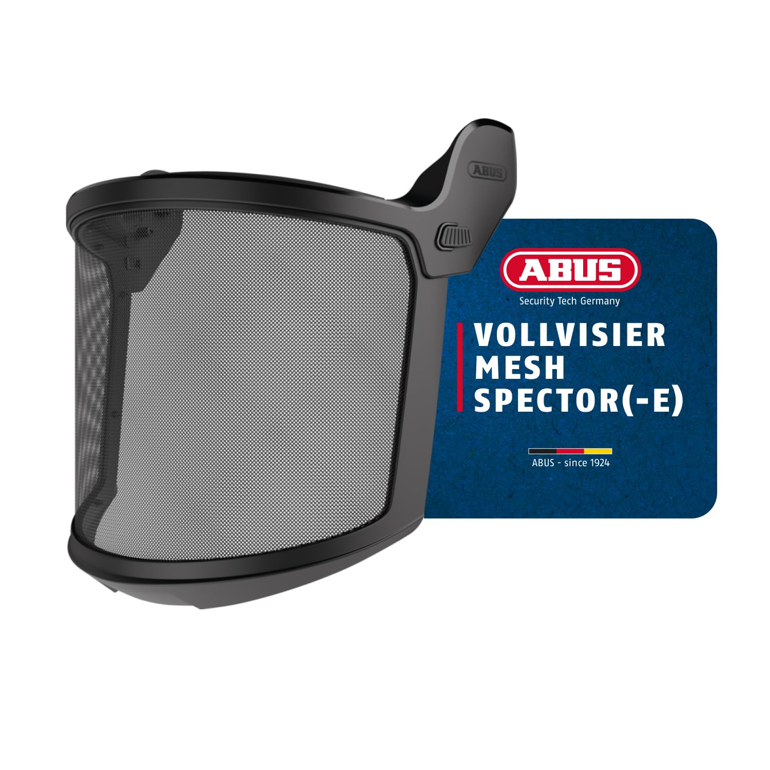 ABUS Vollvisier mesh - robustes, rostfreies Gittervisier aus Metall - Zubehör für den Schutzhelm Spector(-E) - Gesichtsschutz für Forst, Garten- und Landschaftsbau - auch für Brillenträger