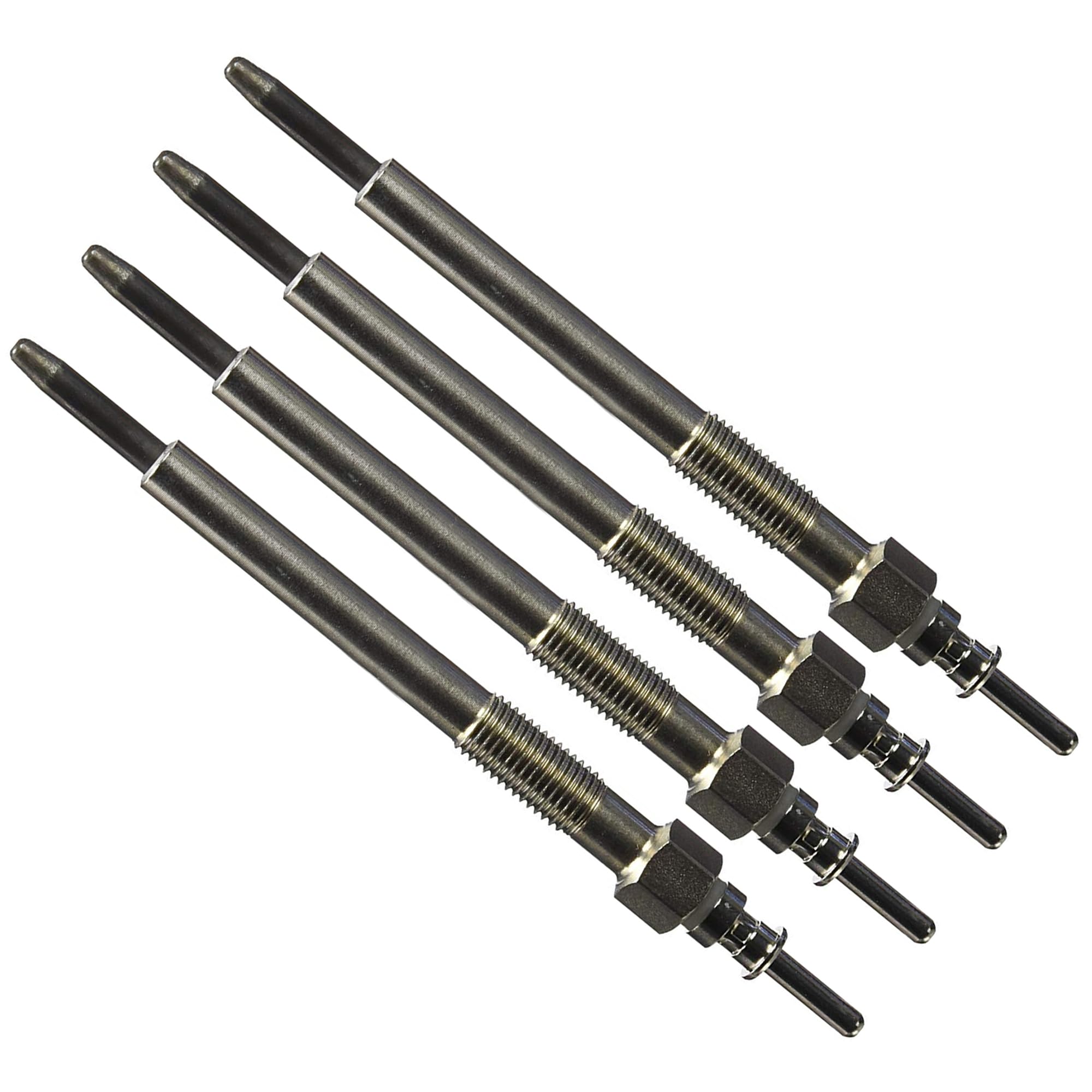 (Lot de 4) Bougie de préchauffage compatible pour Civic Astra G H J Corsa C D Combo Meriva Zafira 1,7 D Diesel Di Dti CDTi 0100226497 0250202137 55588475 97358626 97389905 1214035 LP076 Y-541J 345133