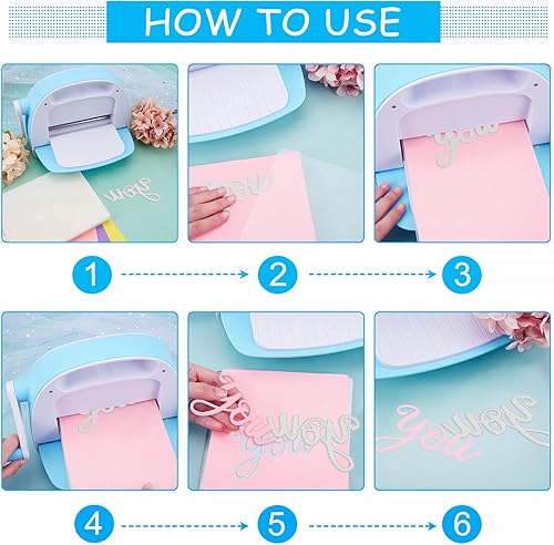 Vista 27 de INFUNLY 71 piezas de letras del alfabeto troqueladas para hacer tarjetas, letras A-Z, mayúsculas, 26 letras de metal, troqueladas, números en 71