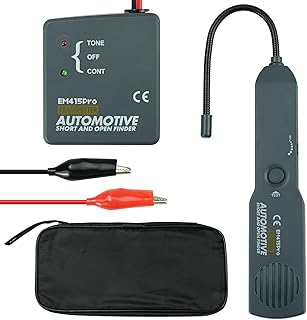 Automotive Electrical Open and Short Finder Circuit Tester Wire Tracer Circuit Breaker Finder Detector Probe EM415PRO DC 6-42V Car Diagnostic Tool (No Battery)