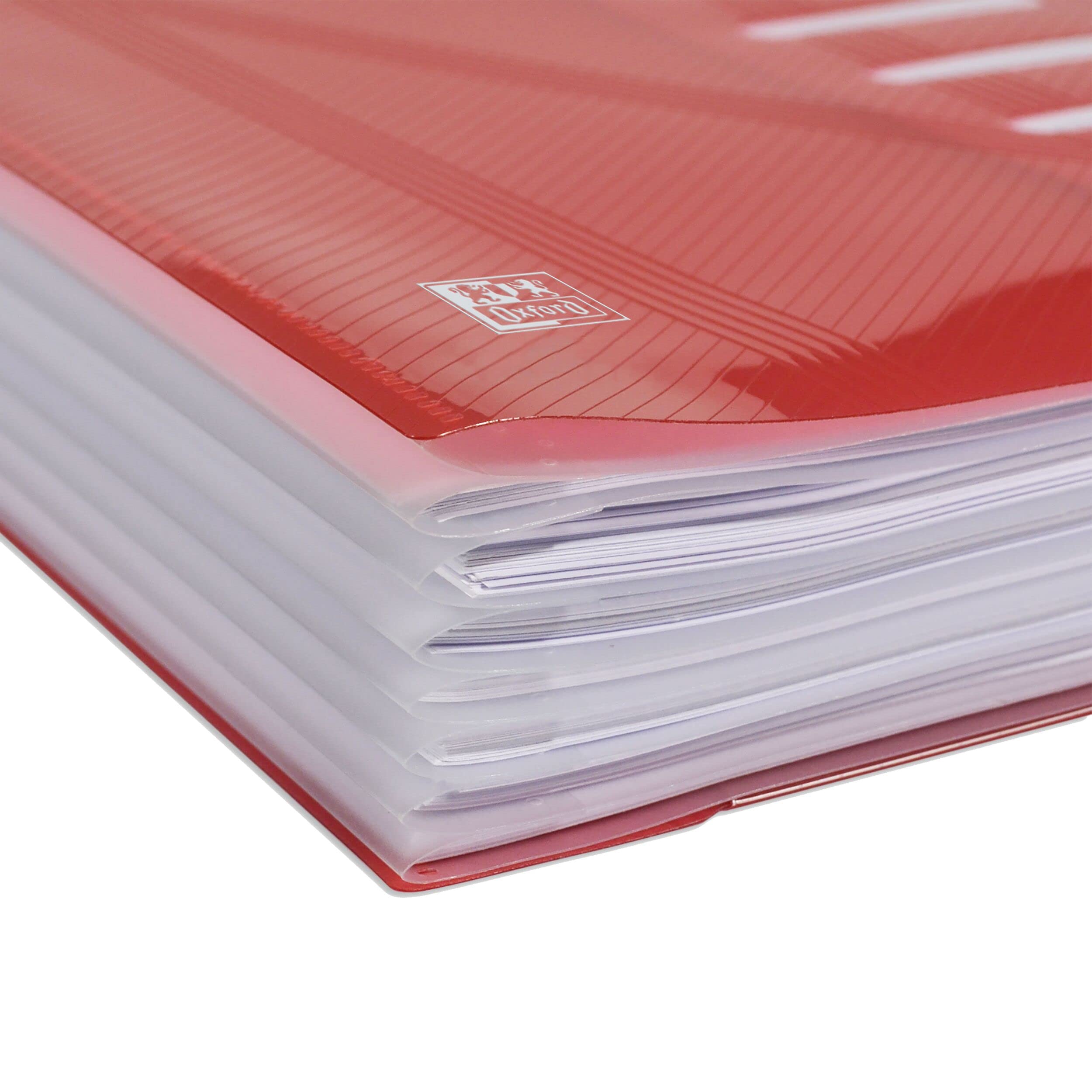 OXFORD Hawaii Expanding File A4 12 Positions Polypropylene Cover Assorted Colours, Purple,Turquoise - Image 3