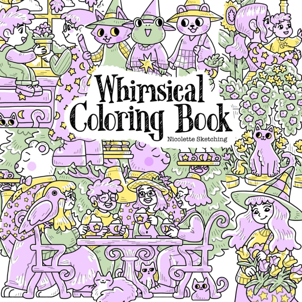 Whimsical Coloring Book