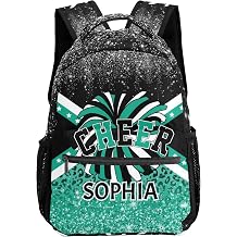 Custom Cheerleader Color Black Cheer Backpack