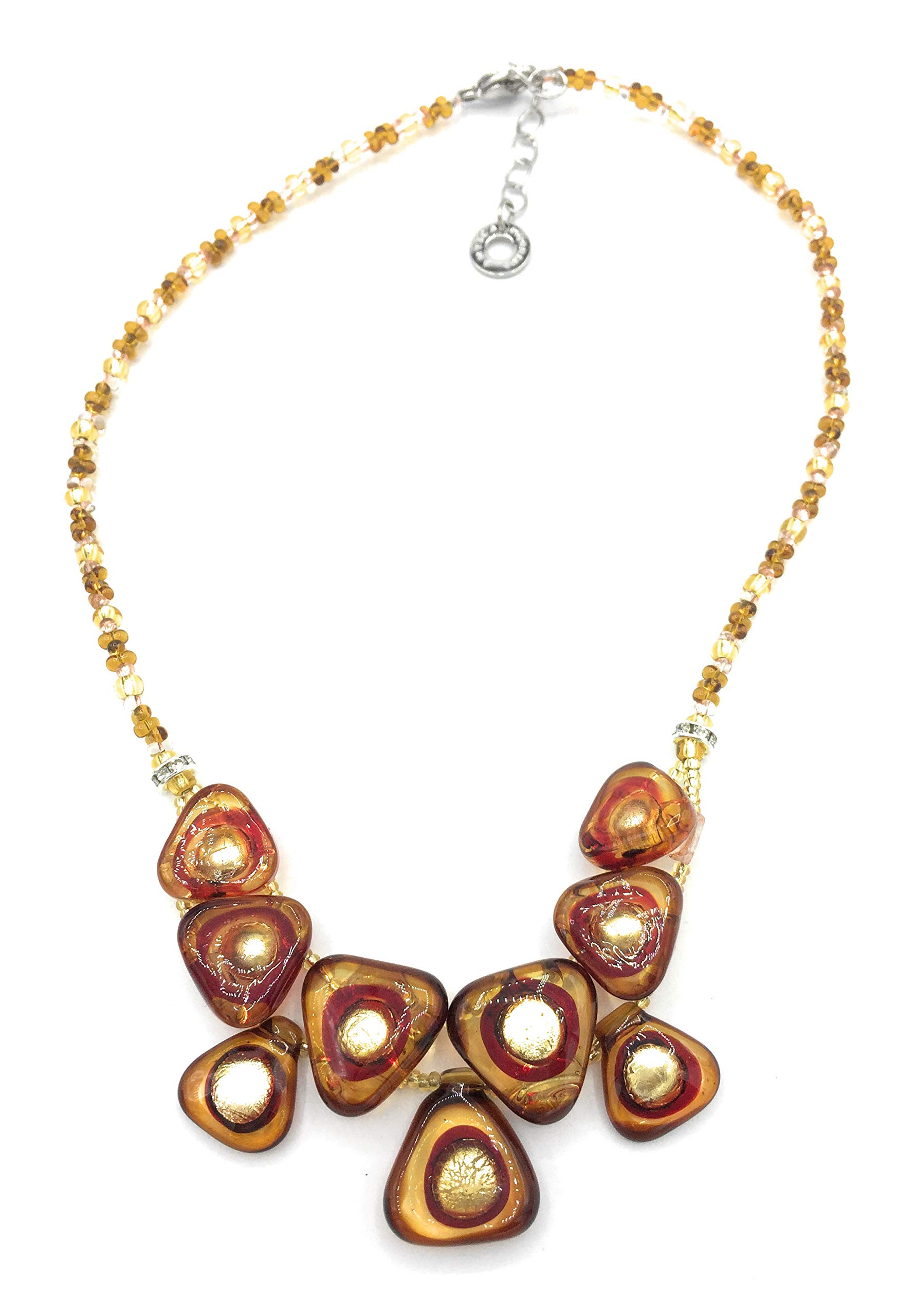 Venetian Murano Glass Necklace, Glass, Glass