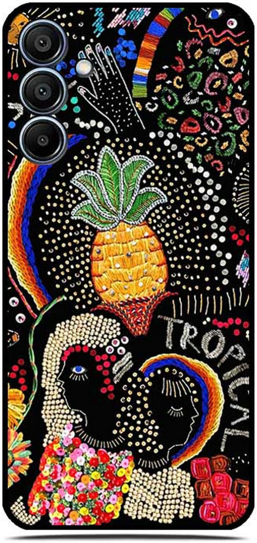 Case for Samsung Galaxy A15 4G SM-A155 A155F/DSN Phone Case Cover TPU Soft Shell FD-15