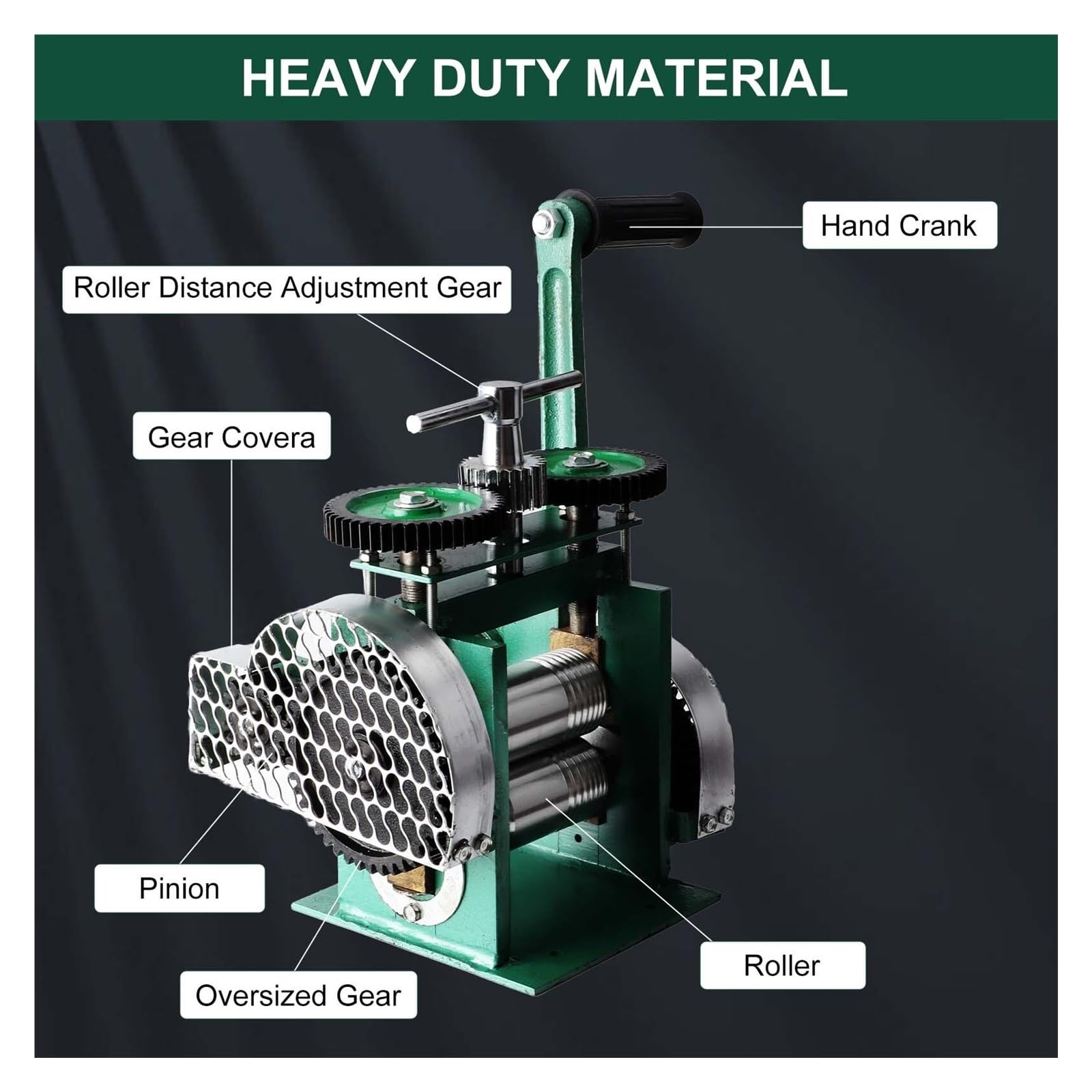 Ręczna Walcarka do Biżuterii – Regulowane Narzędzie Prasowe Do Projektowania i Naprawy Biżuterii Wielofunkcyjny