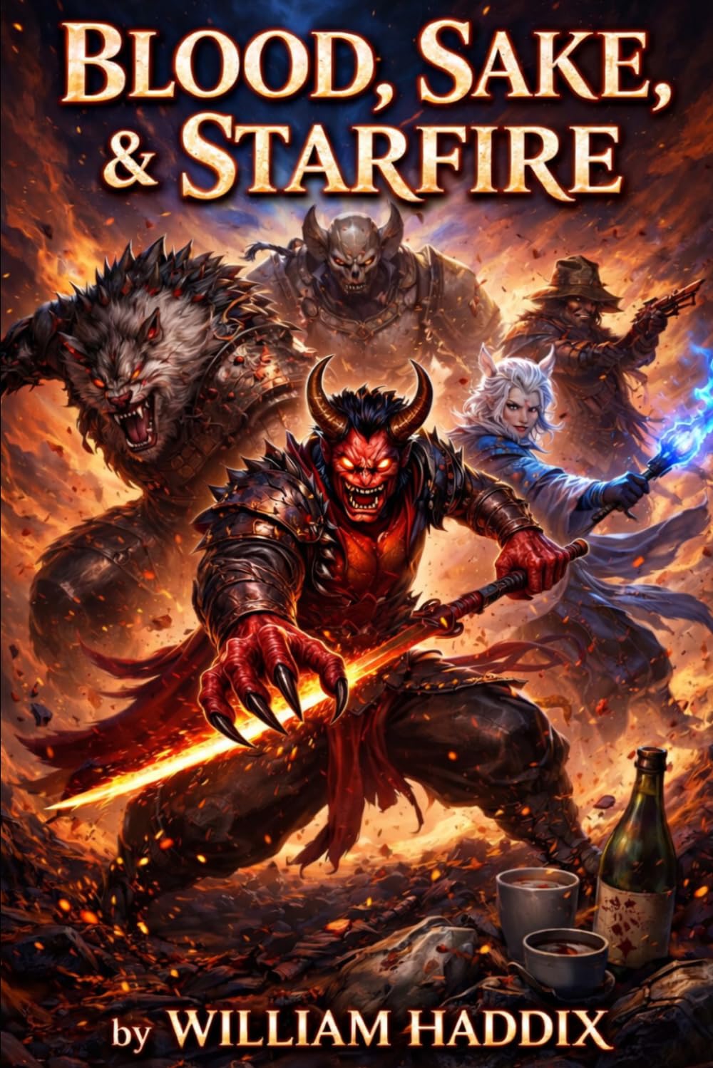 Blood, Sake, & Starfire (The Crimson Tempest Saga)