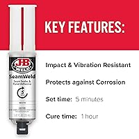 Vista 5 de J-B Weld SeamWeld, 0.8 fl oz, blanco