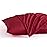 NTBAY Toddler Pillow Cases Set of 2, 2 Pack Brushed Microfiber 14x20 Pillow Cases, Soft, Wrinkle, Fade, Stain Resistant Wine Red Pillow Cases with Envelope Closure, 14x20 Inches, Wine Red