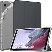 Vista 12 de MoKo Funda Compatible con Samsung Galaxy Tab A7 Lite 8.7 Pulgadas SM-T225/T220/T227, Funda Inteligente Trifold delgada y ligera con soporte
