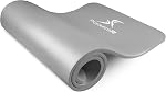 ProsourceFit 1 in and 1/2in Extra Thick Yoga Pilates Exercise Mat, Padded Workout Mat for Home, Non-Sip Yoga Mat for Men and Women