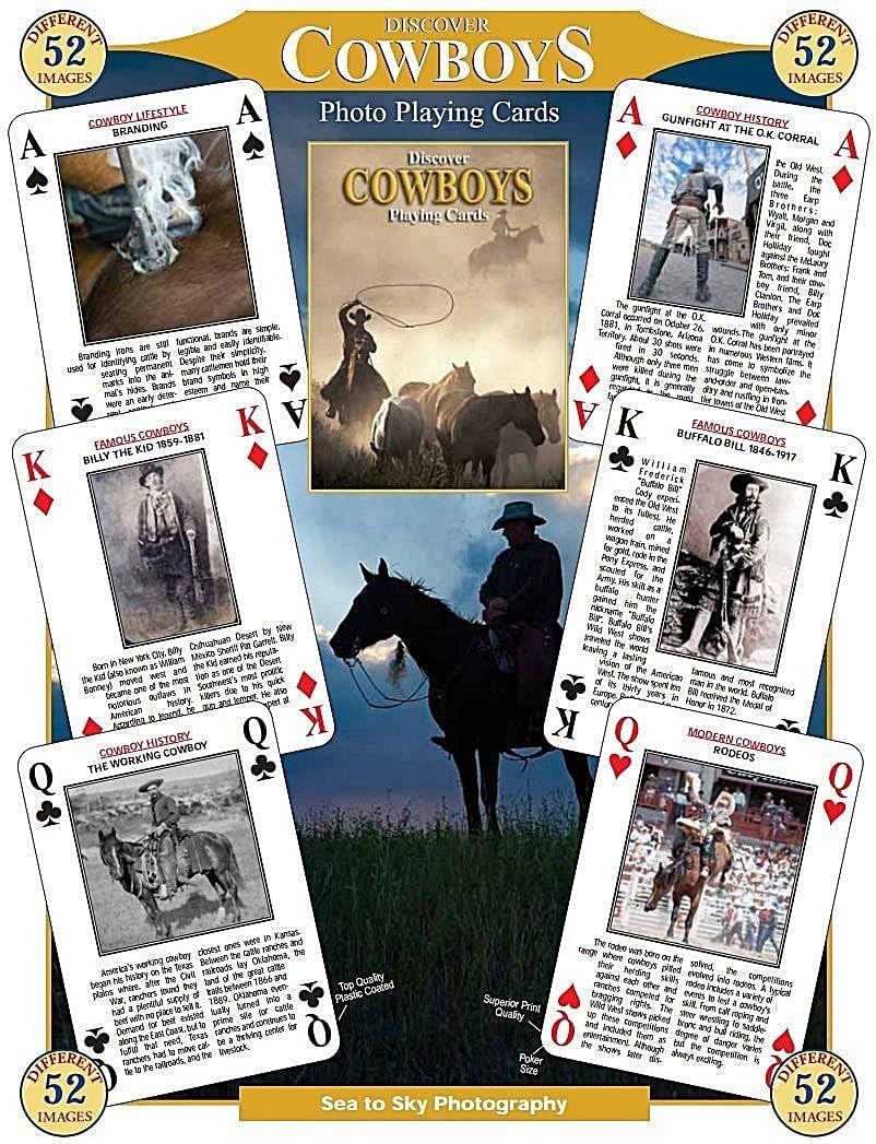Discover Cowboys Playing Cards