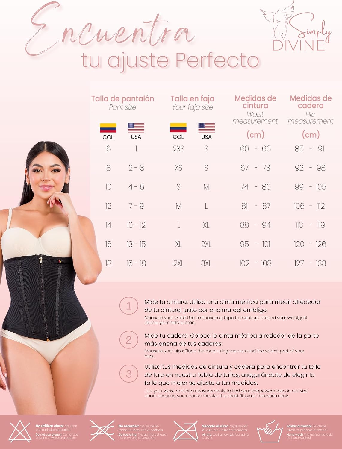 Fajas Colombianas Cinturilla Reductora Colombiana Extrema Luxury Waistbands Extreme Reducer Double Adjustment