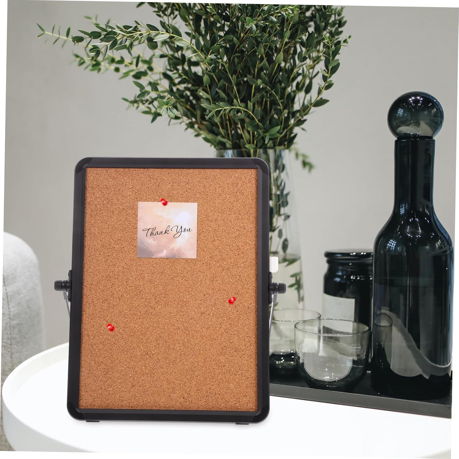 Cork Board Accessories Decorative Cork Boards for Office Announcement Push Desktop Decor