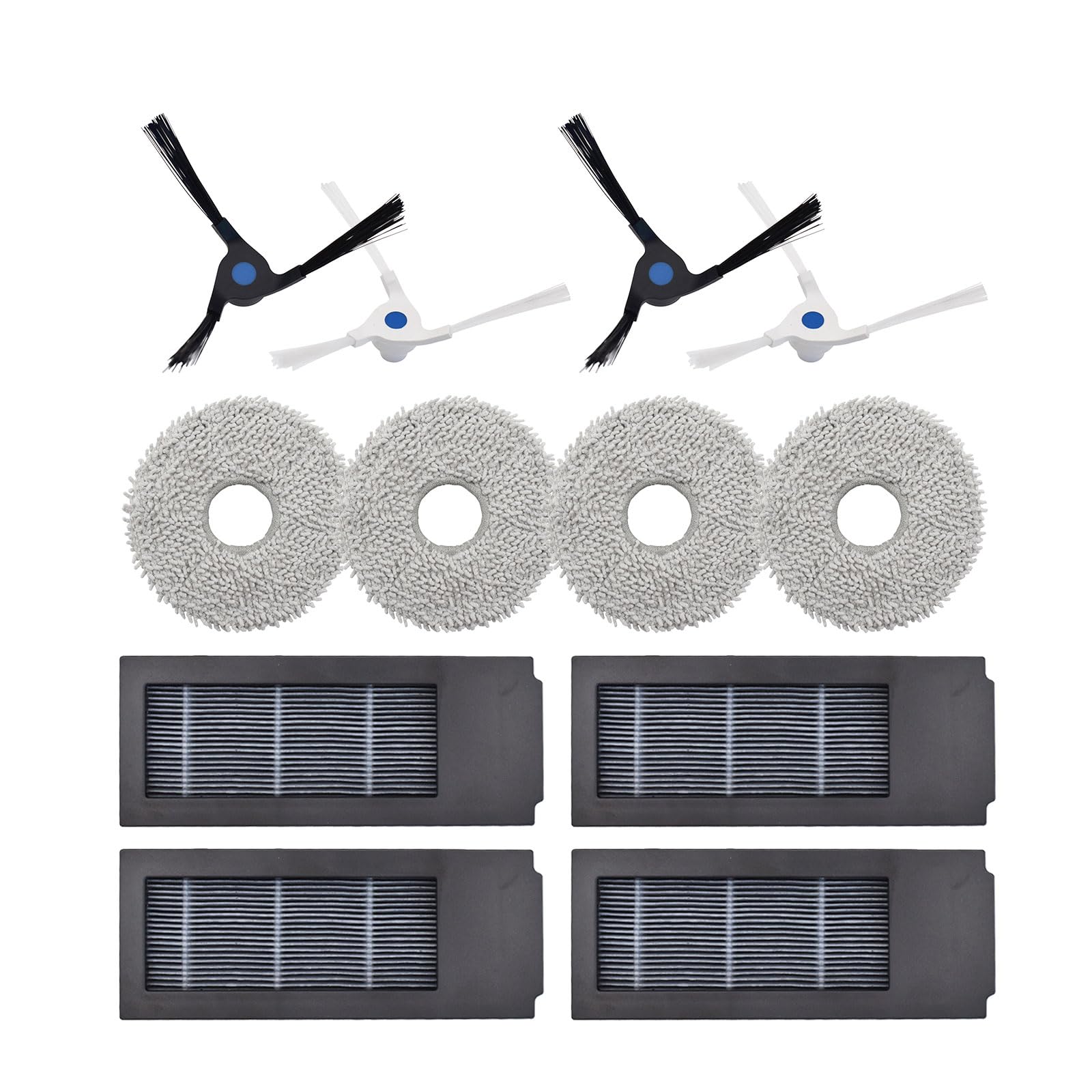 Tfaoys E Hepa Filter Main Dg-Sweeping Brush Mop Cloth Bags Anti-Allergen Suitabl For Robotic Cleaning Quipment Accessories Replacement Filter Robotic Parts