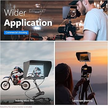 Neewer F100 7インチ カメラモニター BAT＆充電器＆シェード付 Amazon.com: NEEWER F100 7 Inch Camera Field Monitor HD Video