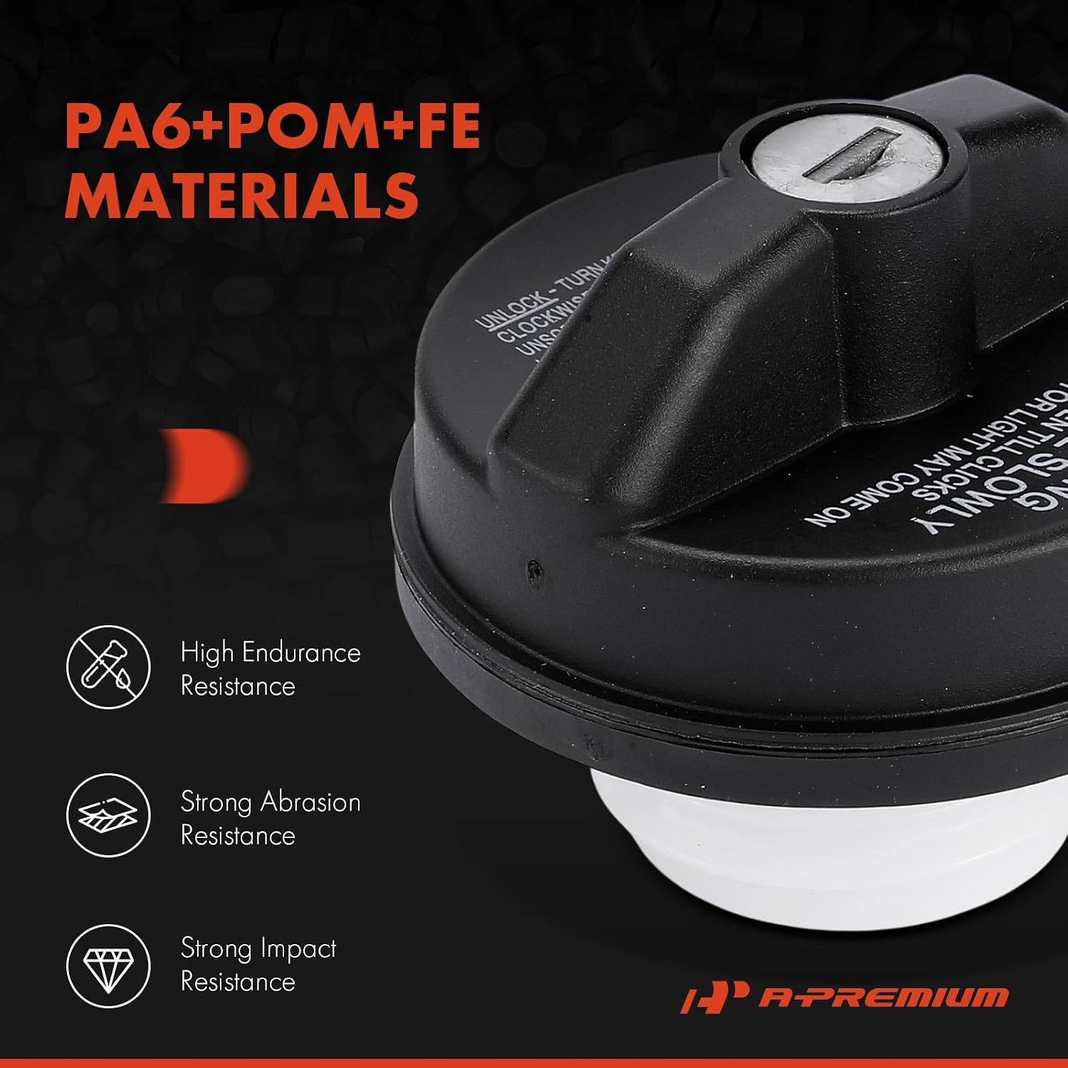 A-Premium Fuel Tank Filler Cap Compatible with Chevrolet, Toyota image 3