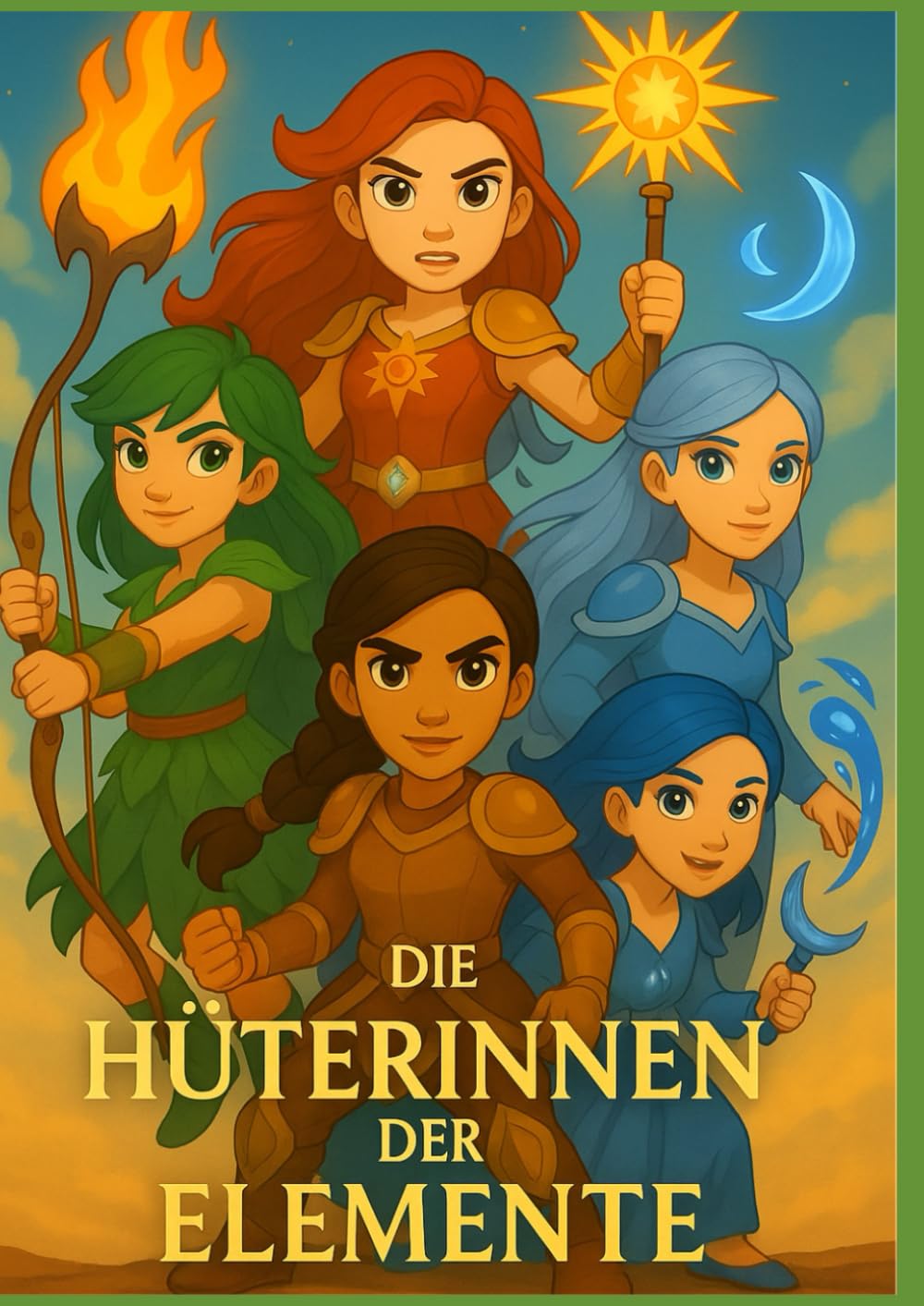 Die Hüterinnen Der Elemente: Magie, Mut und Freundschaft-ein episches Kinderbuch