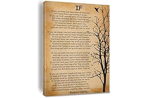 If Poem Inspirational Wall Art