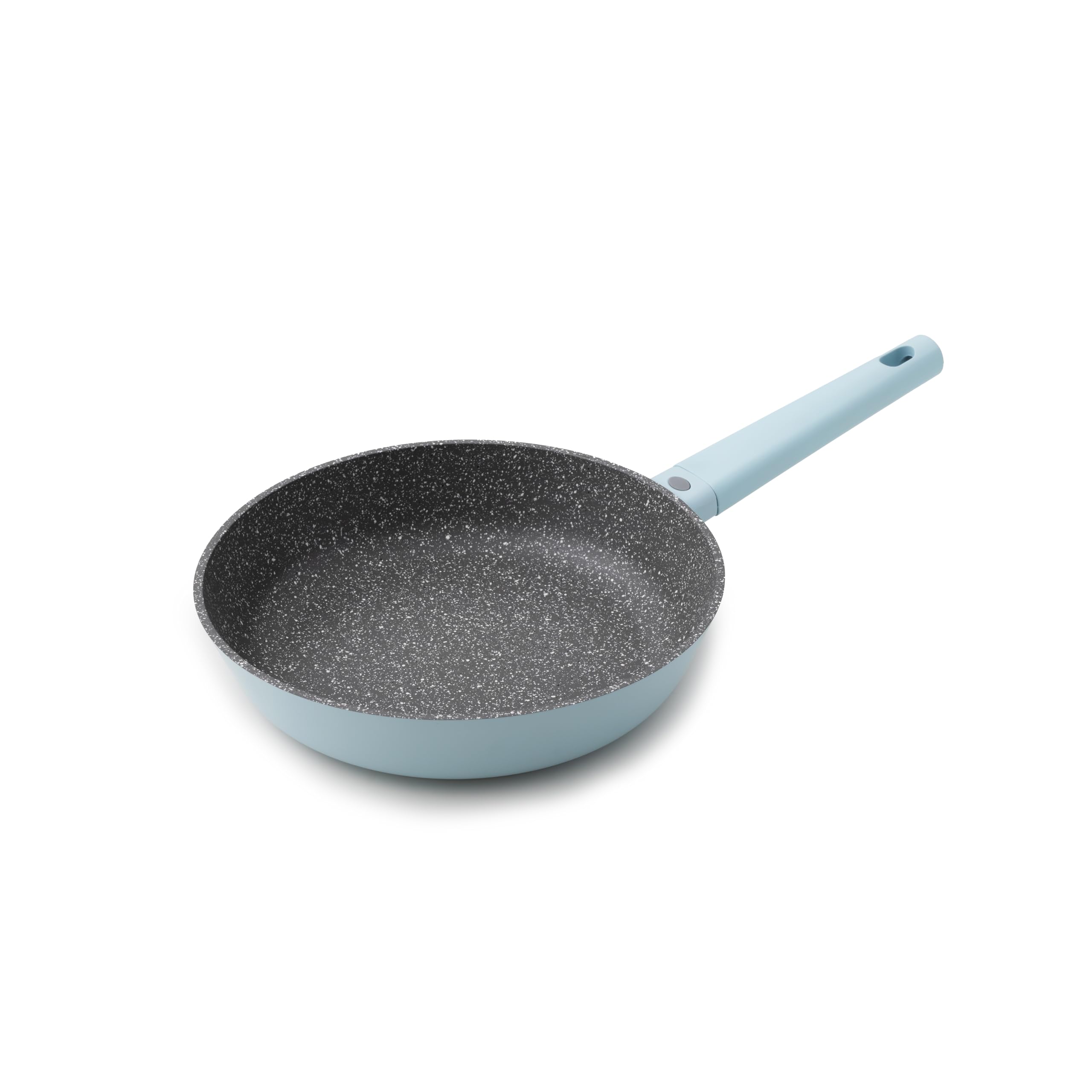 MasterClass Poêle à frire en fonte d'aluminium recyclé Bleu ciel 26 cm