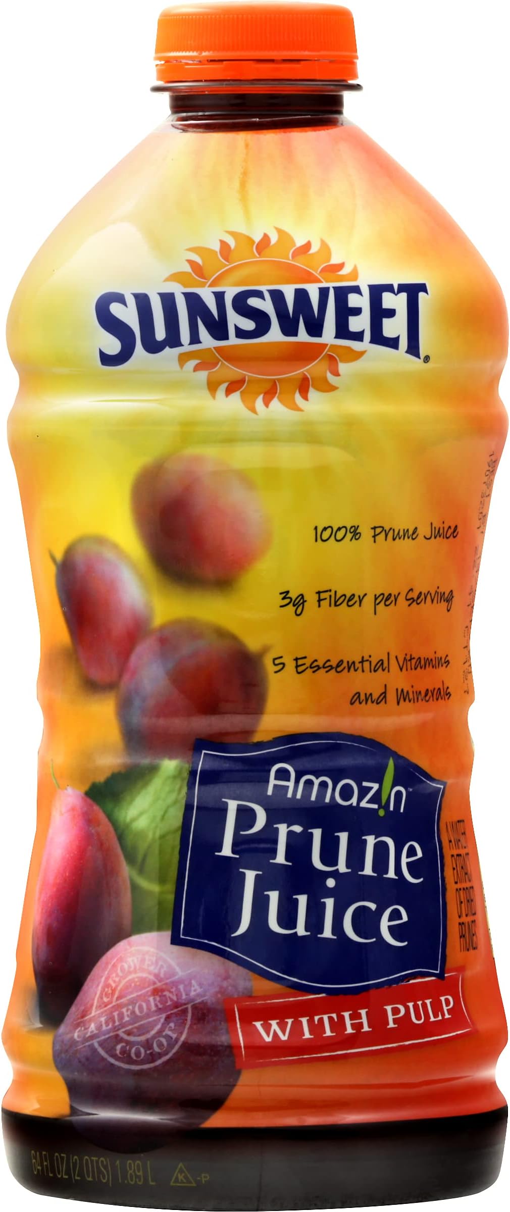 Prune Juice with Pulp, 64 Fl Oz