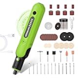 8V Cordless Rotary Tool Kit with 103pcs Accessories, USB-C Charging, 5-Speed 25000RPM mini cordless rotary tool， Power Rotary Tool for Engraving, Sanding, Drilling, Polishing, DIY Crafts