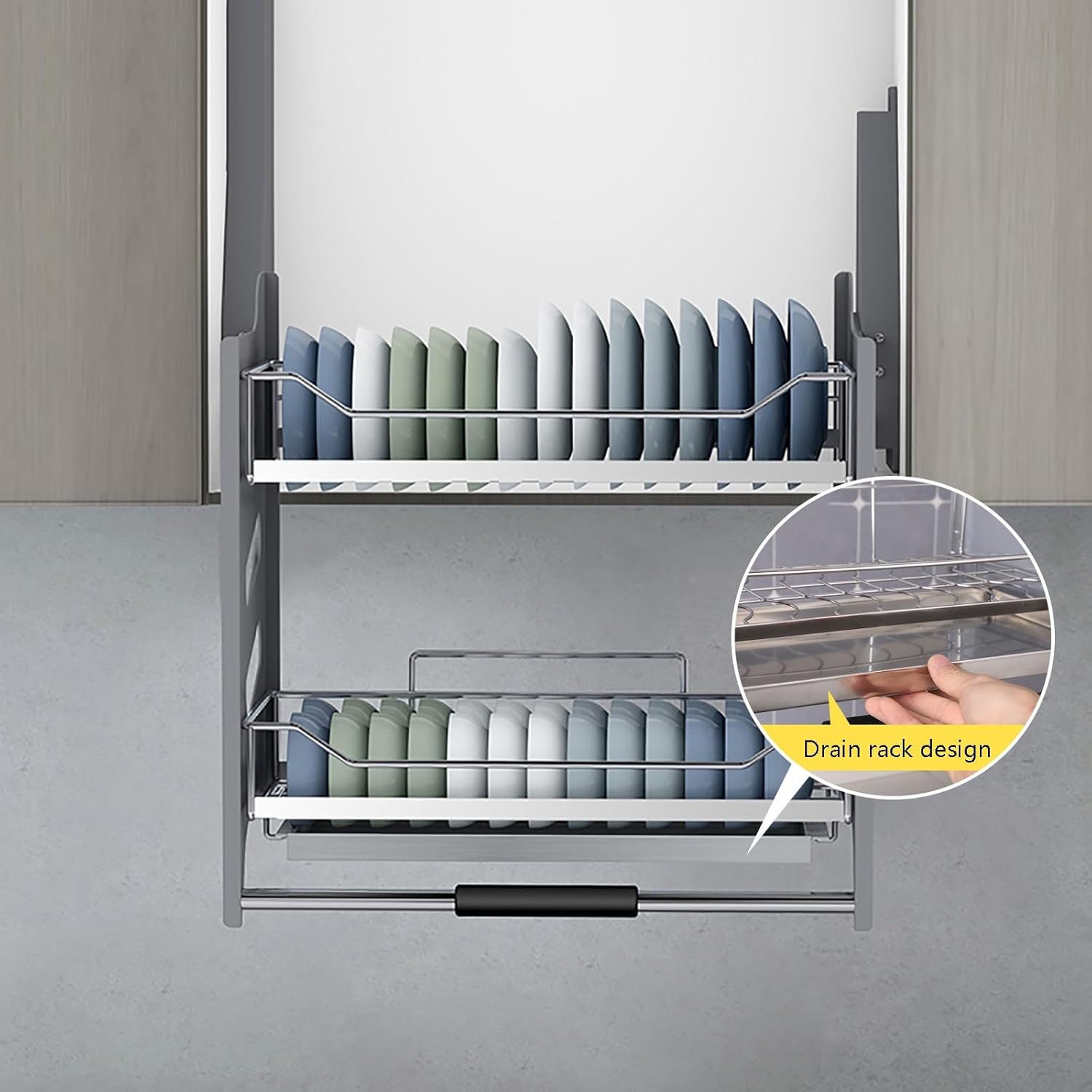 2台セット salut! キャビネット アルブル2段ディスプレイキャビネット