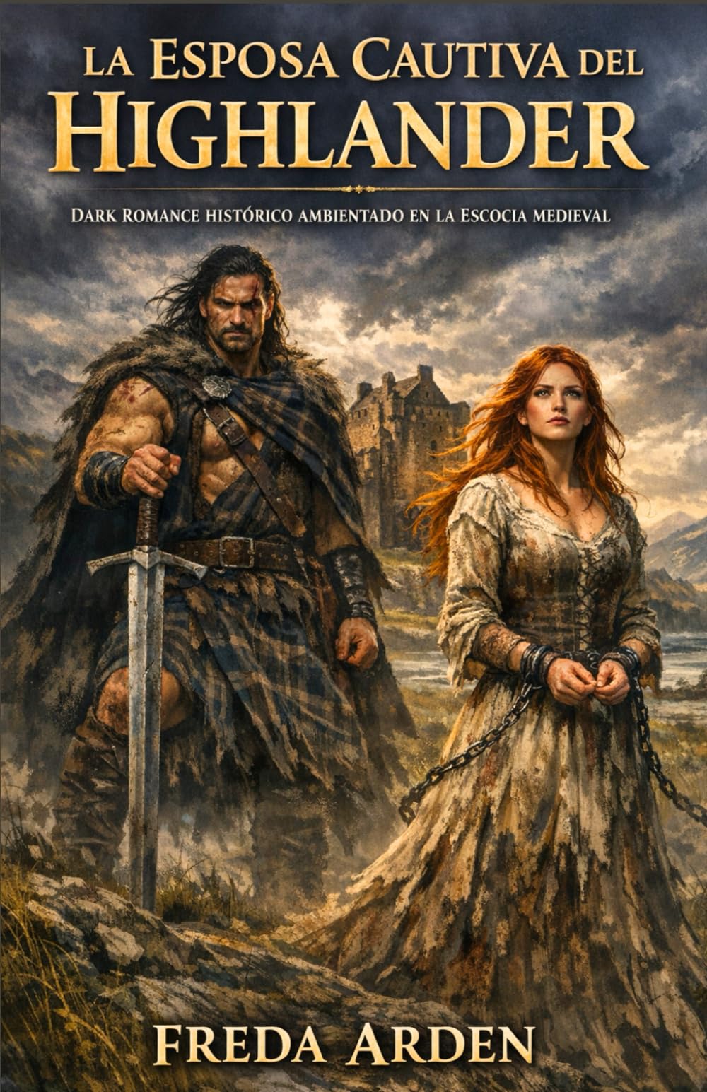 LA ESPOSA CAUTIVA DEL HIGHLANDER. DARK ROMANCE HISTÓRICO AMBIENTADO EN LA ESCOCIA MEDIEVAL: Enemigos por sangre. Amantes por condena. Su padre la ... unió (SANGRE, CLAN Y DESEO EN LAS HIGHLANDS)