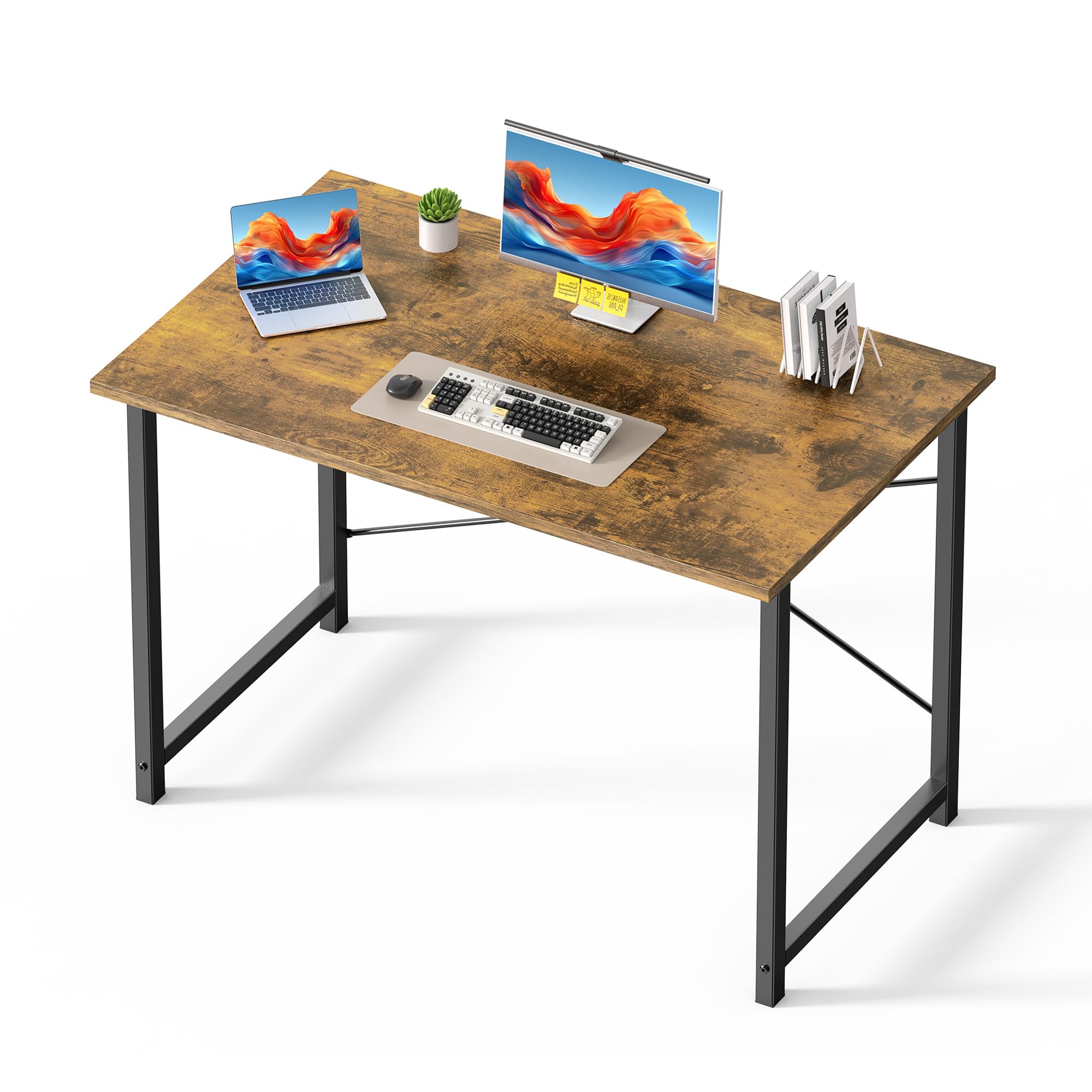 Amazon.com: OLIXIS 44 Inch Computer Office Desk for Small Spaces