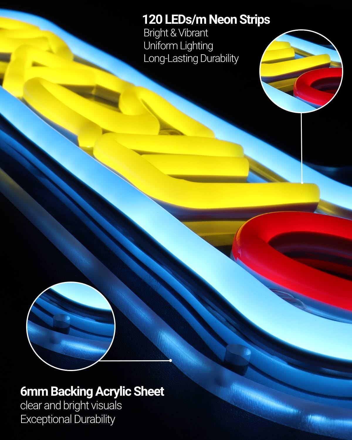 GAME ON Neon Sign for Wall Decor, LED Neon Gamer Sign for Arcade Room, Game Room, Bedroom, Kids, Boyfriend, Gifts Stepless Dimmable: Color-GAME ON RIGHT Medium Size