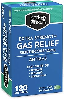 Berkley Jensen Extra Strength Gas Relief Softgels, 120 ct.