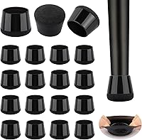 Vista 12 de 16 piezas de nuevos protectores de patas de silla para suelos de madera dura, protectores de patas de silla de silicona, protectores de suelo