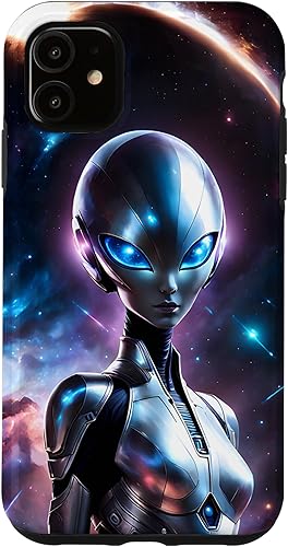 Miniatura 10 de iPhone 14 Pro Max Unique Sci-Fi Alien Case