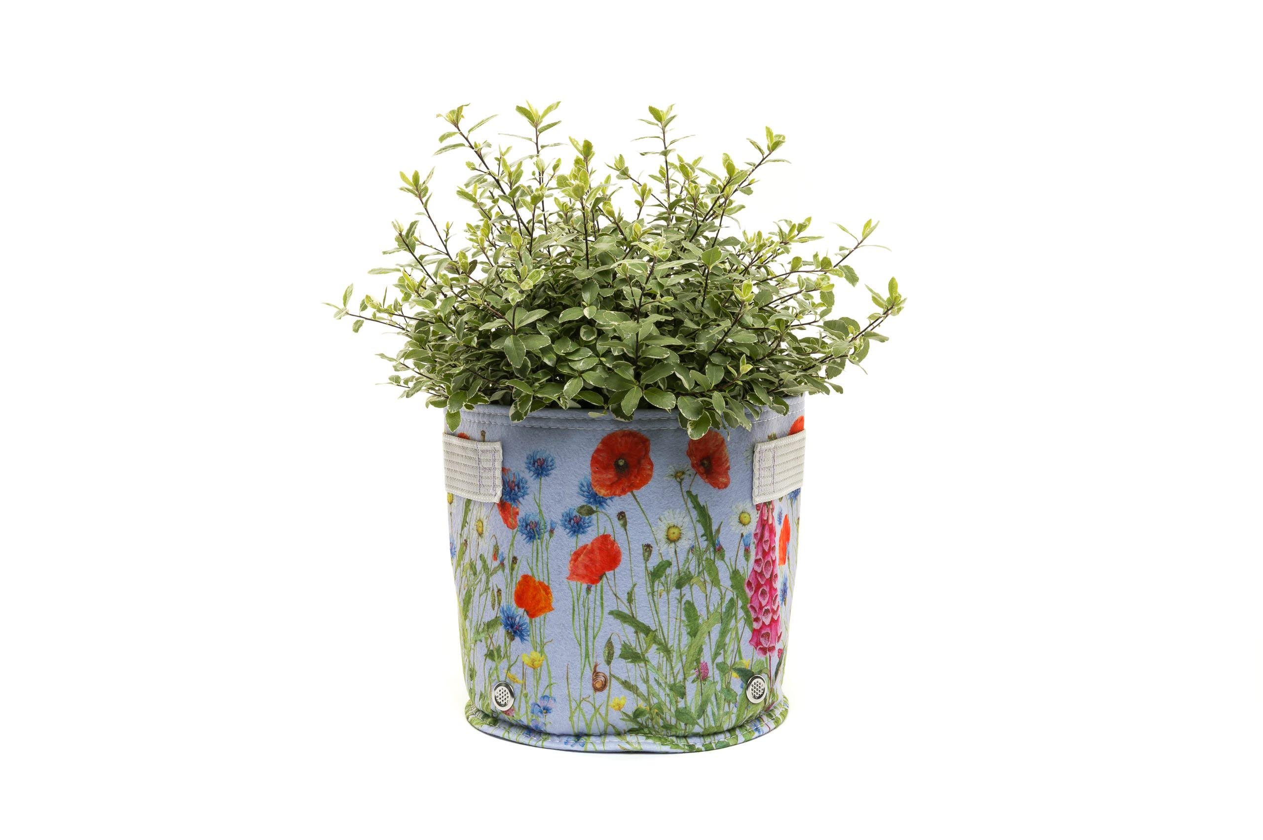 Jardinopia Iona Buchanan Meadow Fabric Eco Pots - 23L - Lilac