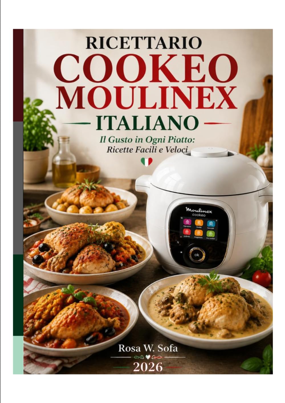 RICETTARIO COOKEO MOULINEX ITALIANO: Il Gusto in Ogni Piatto: Ricette Facili e Veloci