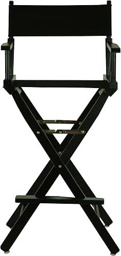 Miniatura 386 de Casual Home - Silla de director de 30 in, marco blanco, con lona color blanco, altura de barra