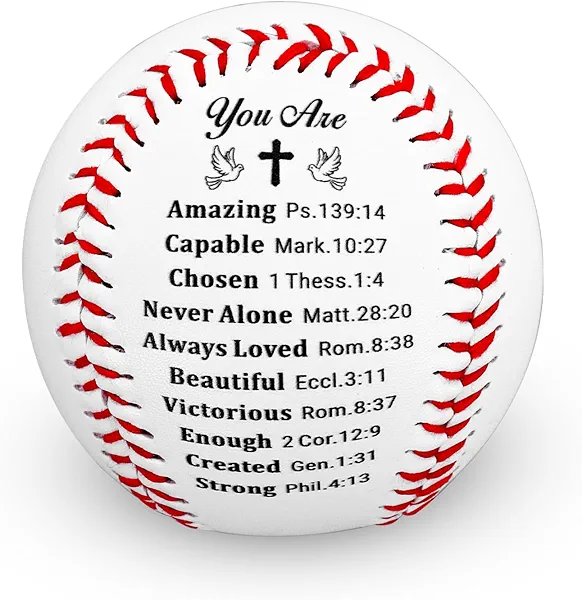 Baseball Gifts for Boys 8-12 Baseball Lovers Baptism Gifts Religious First Communion Gift for Boys Men Catholic Confirmation Gift for Teenage End of Season Base-Ball Team Christmas Stocking Stuffers