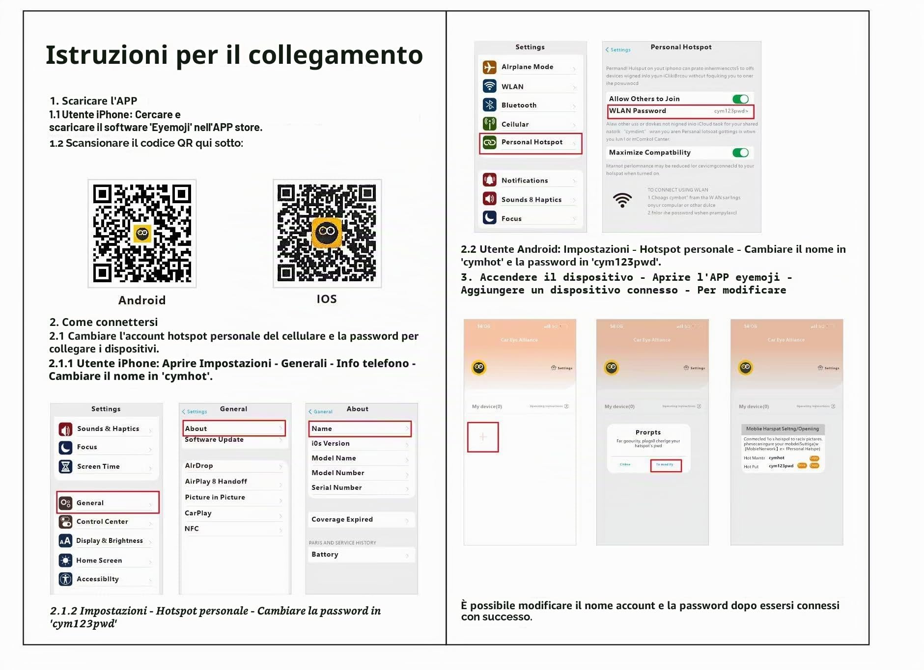 Fanale posteriore per bici Demon Eye, luci LED intelligenti Devil Eye, occhi ricaricabili fai da te programmabili tramite APP, luci per bicicletta, impermeabili intelligenti, luce di sicurezza