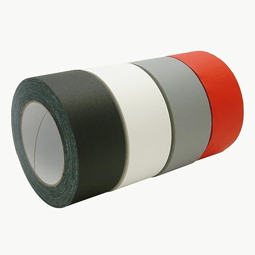 JVCC Premium Grade 30 Yard Gaffers Tape (GAFF30YD): 3 pulg. (2.835 in real) x 30 yardas (negro)