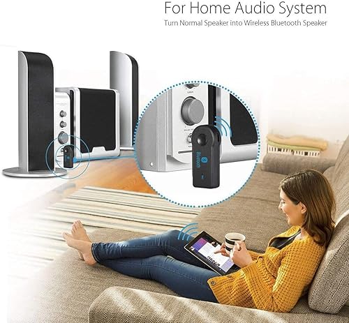 Miniatura 3 de Mini receptor Bluetooth para Motorola Moto G Stylus  Inalámbrico a 0.138 in Jack manos libres Kit de coche 0.138 in Audio Jack wLED Indicador de