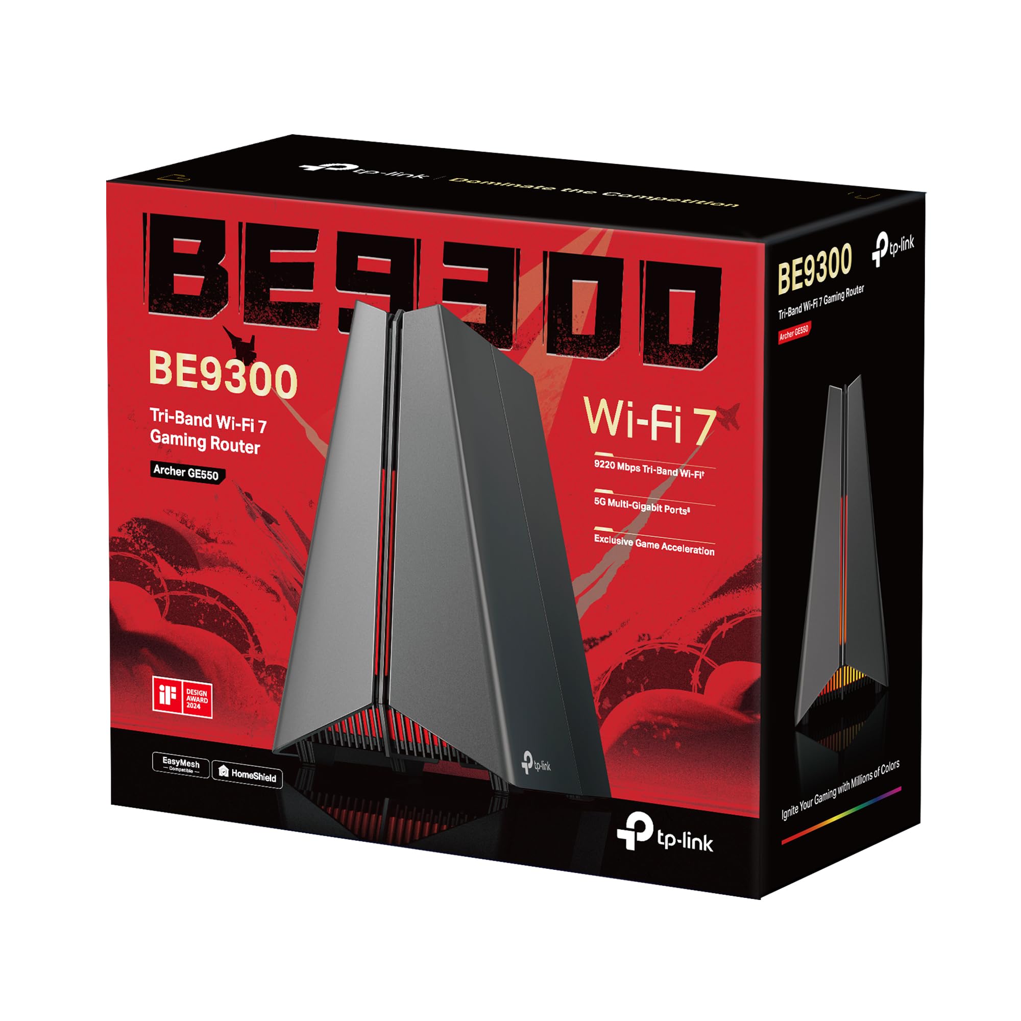 TP-Link Tri-Band WiFi 7 Gaming Router with Multi-Gig Ports